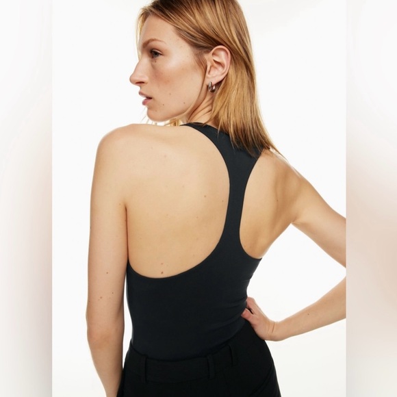 Babaton Black Racerback Bodysuit - Picture 3 of 5